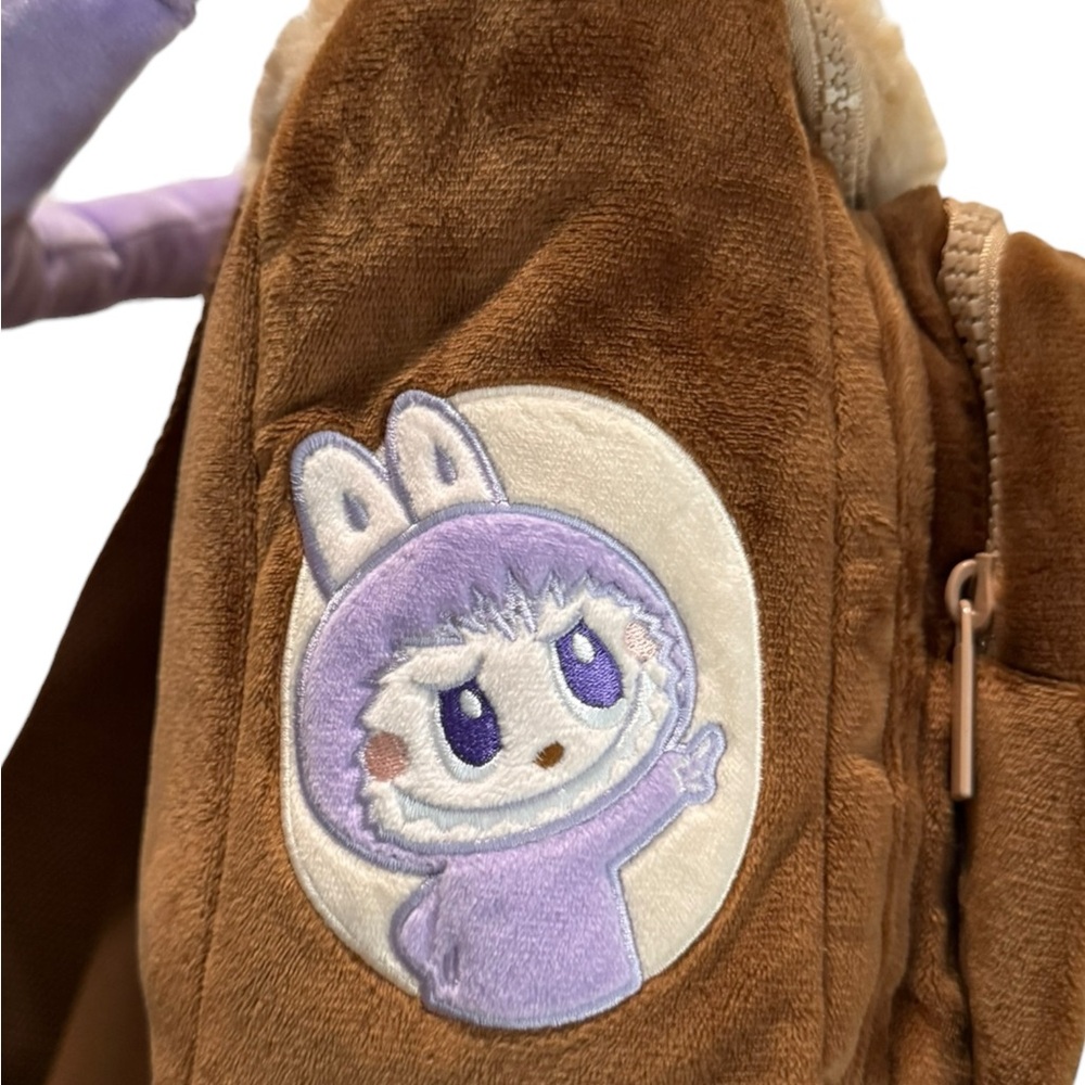 Labubu The Monsters Fuzzy ITA style Backpack - Picture 5 of 7
